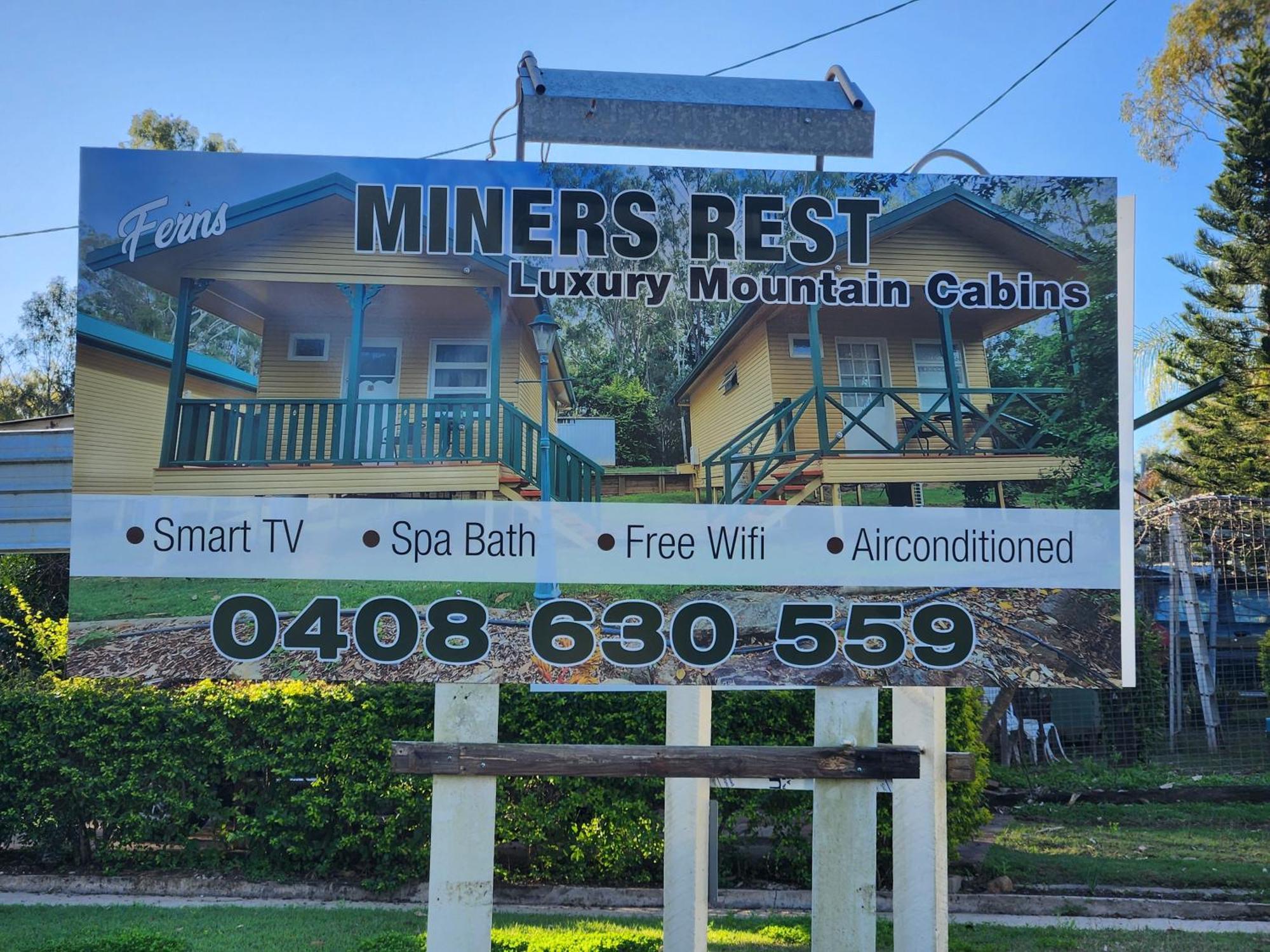 Ferns Miners Rest Motel Mount Morgan Eksteriør bilde